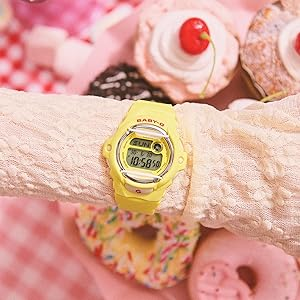 Casio Baby-G BG-169CH-9ER - Дамски Дигитален Часовник | Бял/Цветен