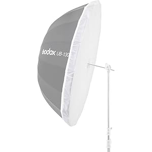 Godox DPU-130T, прозрачен дифузер за параболична чадърна светкавица 130 см
