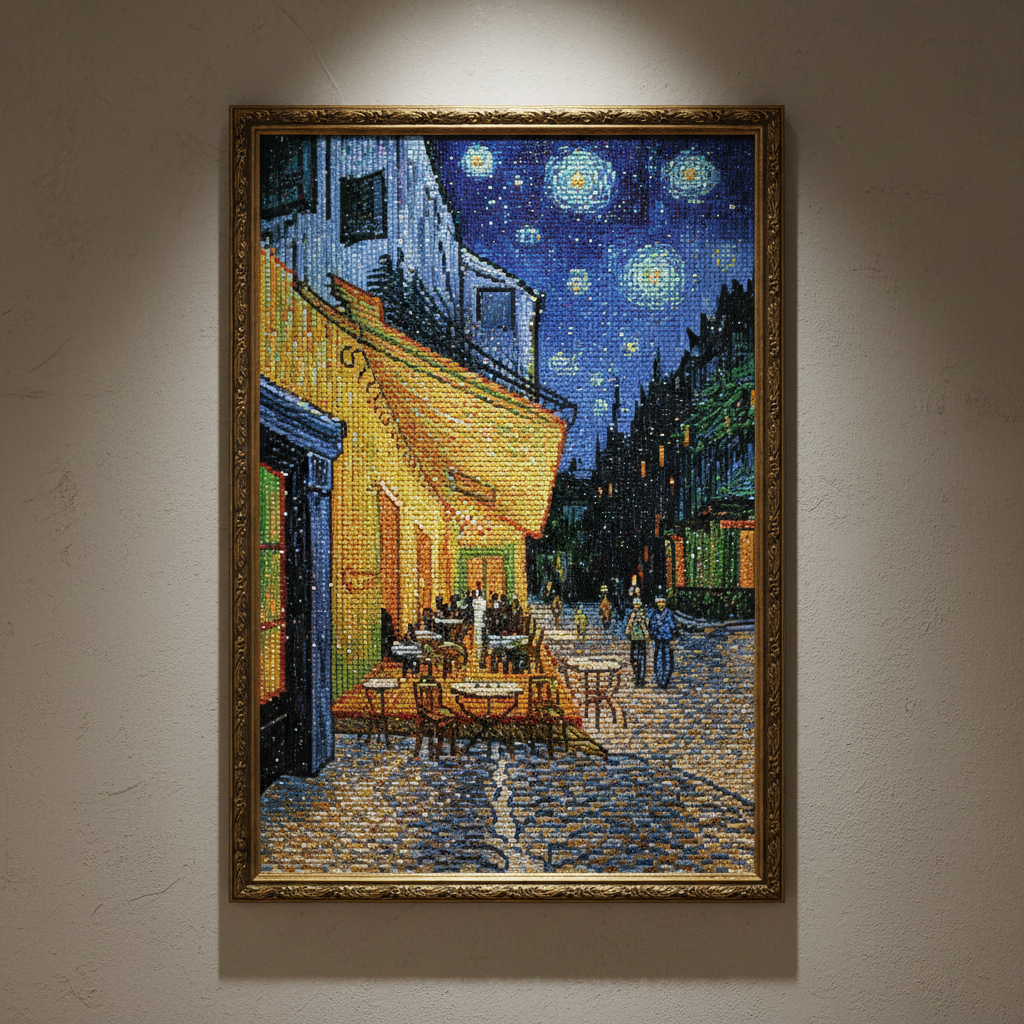 Ван Гог Тераса - завършена картина
