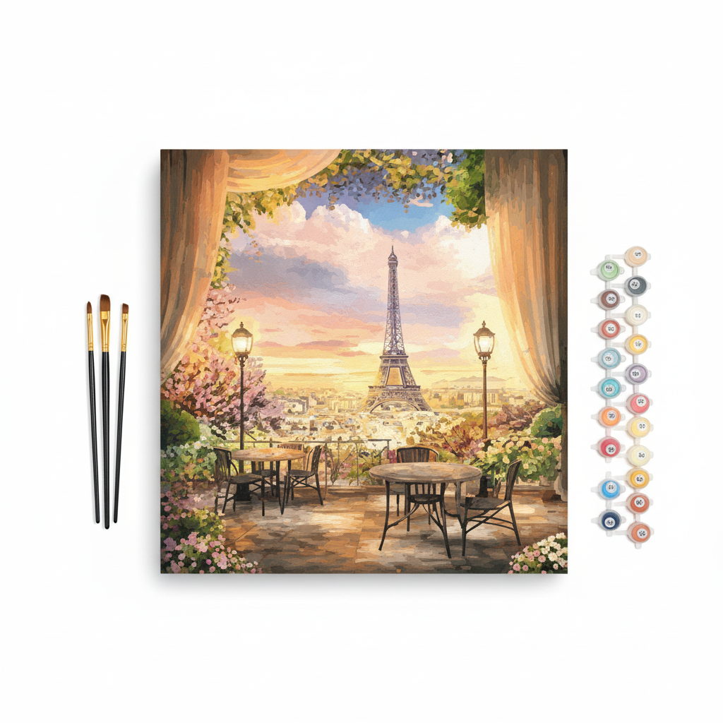 Романтичен Париж – flat lay