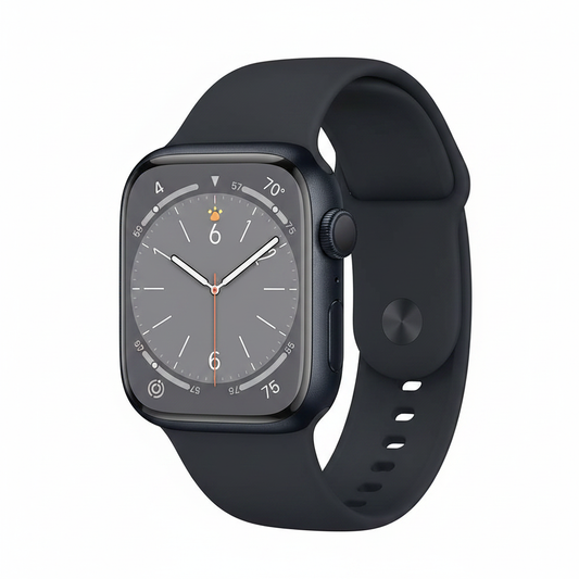 Apple Watch Series 8 45mm Midnight – Студийна снимка