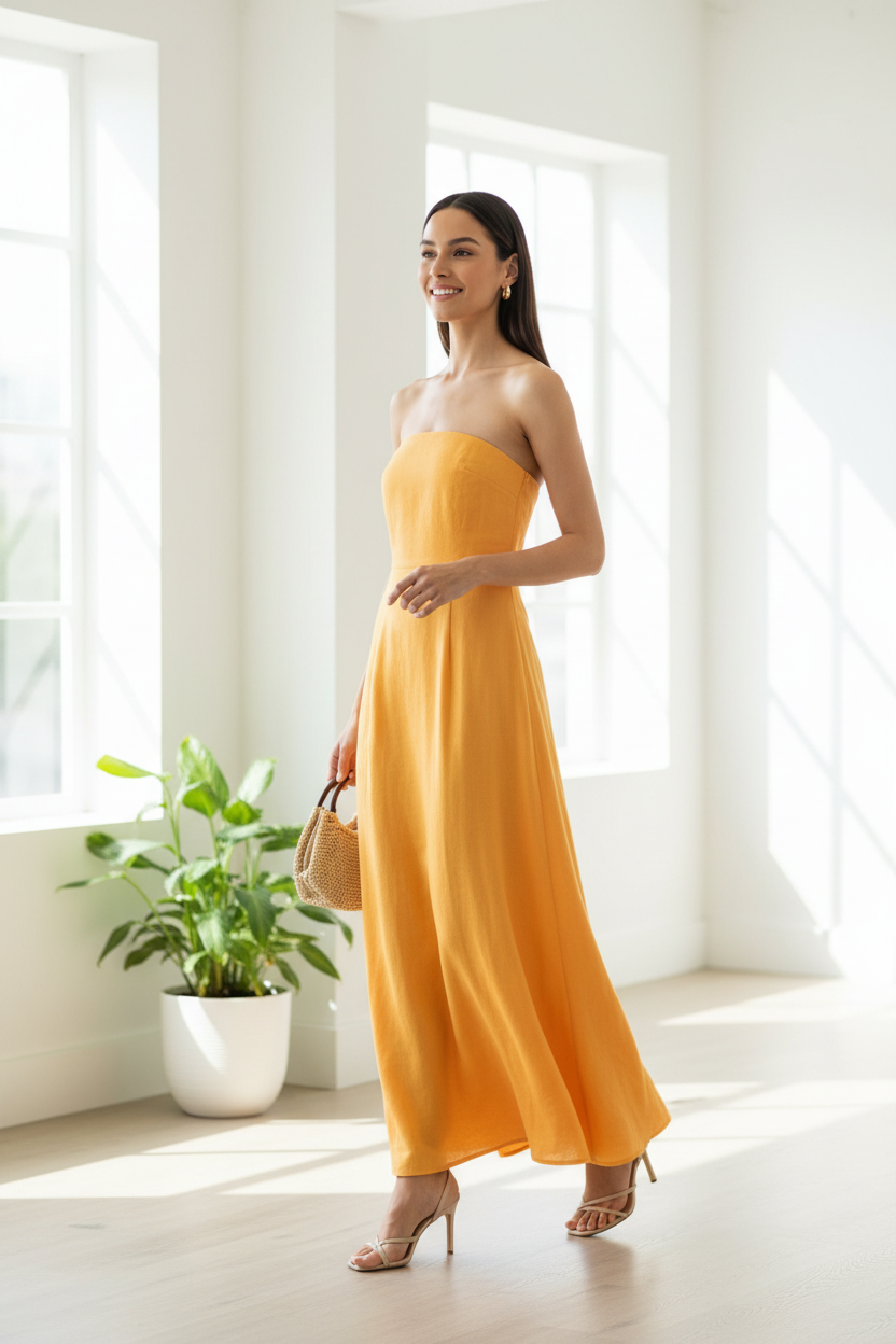 The Drop Carlota Maxi Dress - Lifestyle
