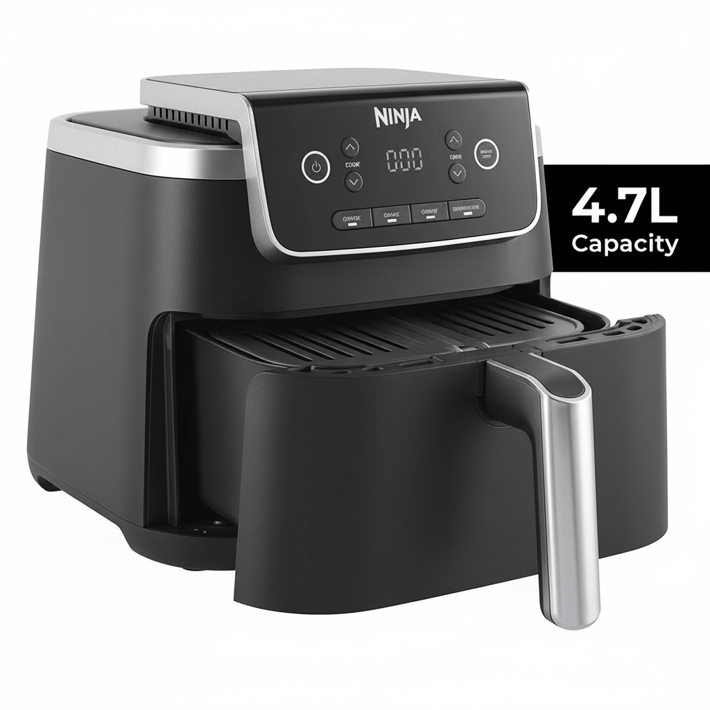 Ninja PRO Air Fryer - Отворено чекмедже с кошница