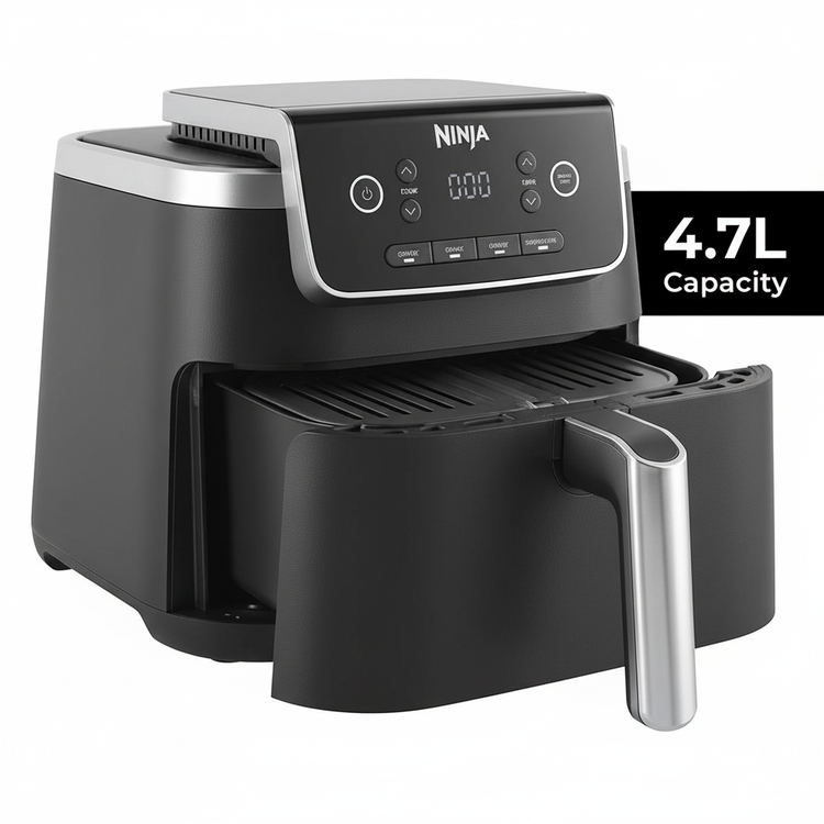Ninja PRO Air Fryer - Отворено чекмедже с кошница