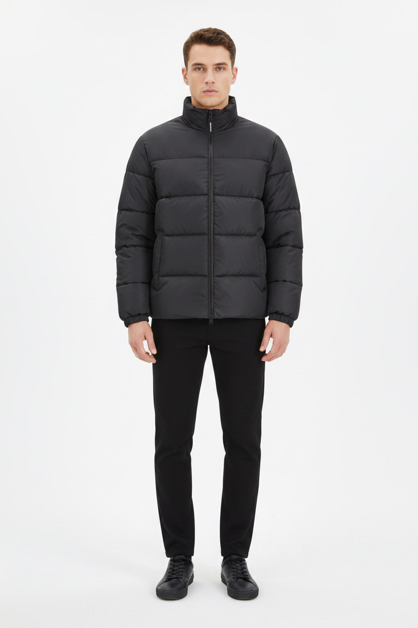 JACK & JONES PLUS JJETOBY Пуфер яке - преден изглед