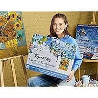 Figured'Art Рисуване по Номера - Ван Гог Слънчогледи 40x50см