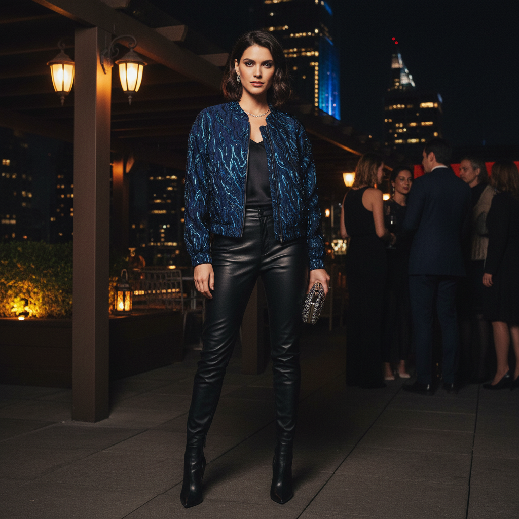 Peppercorn Rowan Bomber – lifestyle