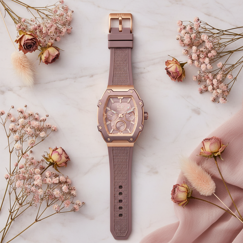 ICE-WATCH ICE boliday Silk Pink - flat lay