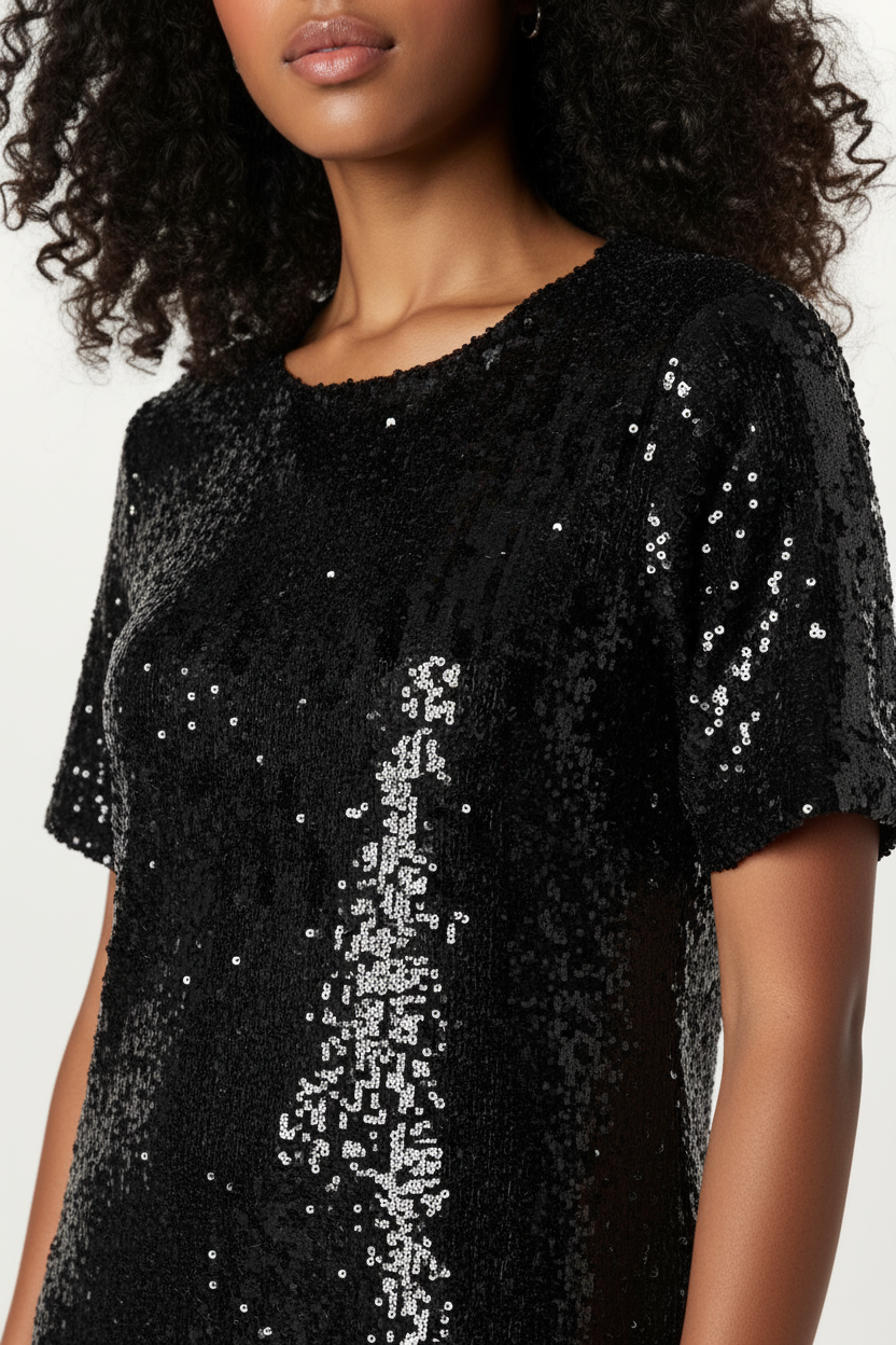 The Drop Reina Sequin Dress - Детайл