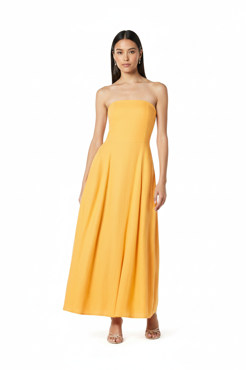 The Drop Carlota Maxi Dress - Предна страна