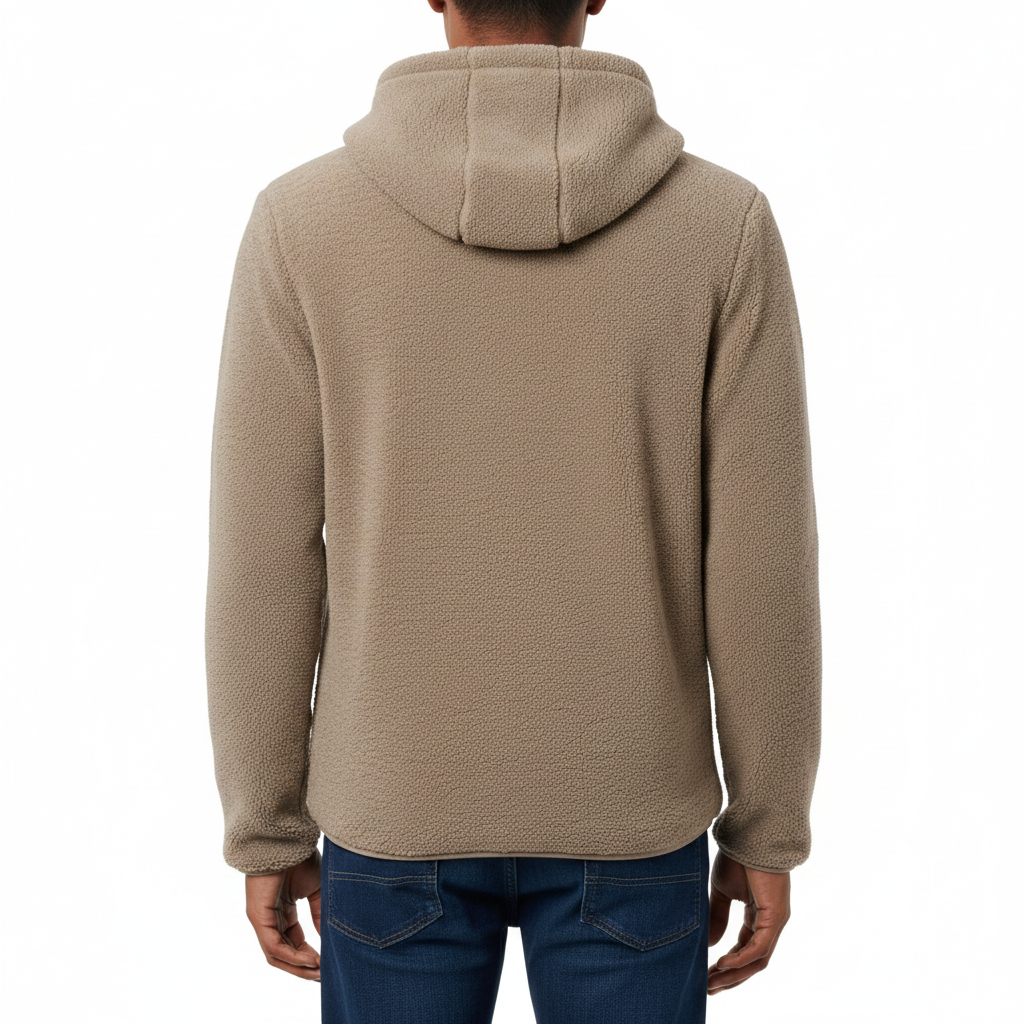 Geox Teddy Hood Sweater Fallen Rock – задна гледка