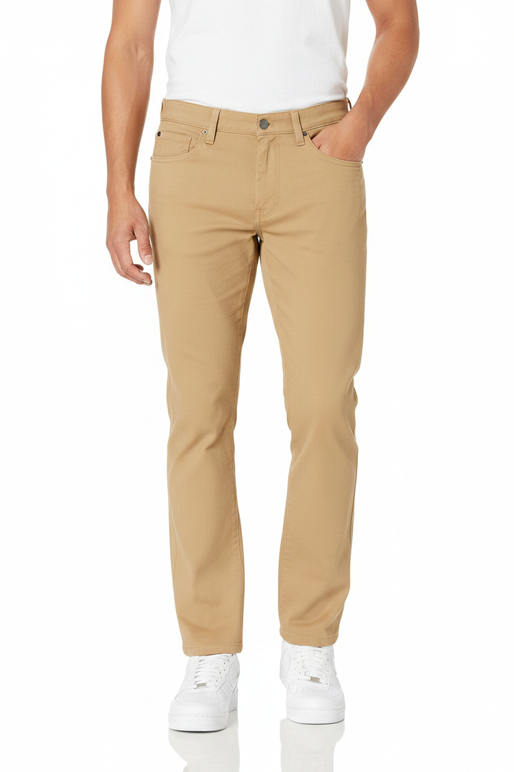 Amazon Essentials мъжки панталон slim fit тъмно каки - с манекен