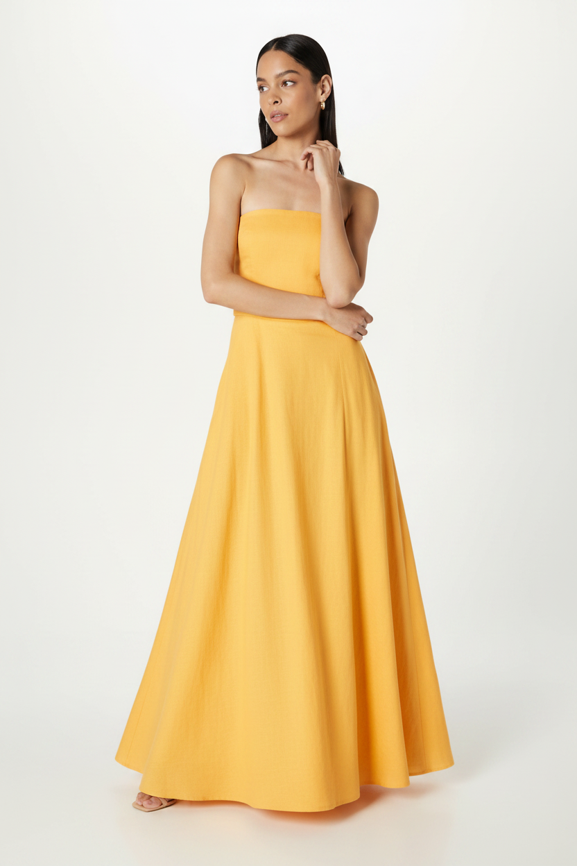 The Drop Carlota Maxi Dress - Портрет