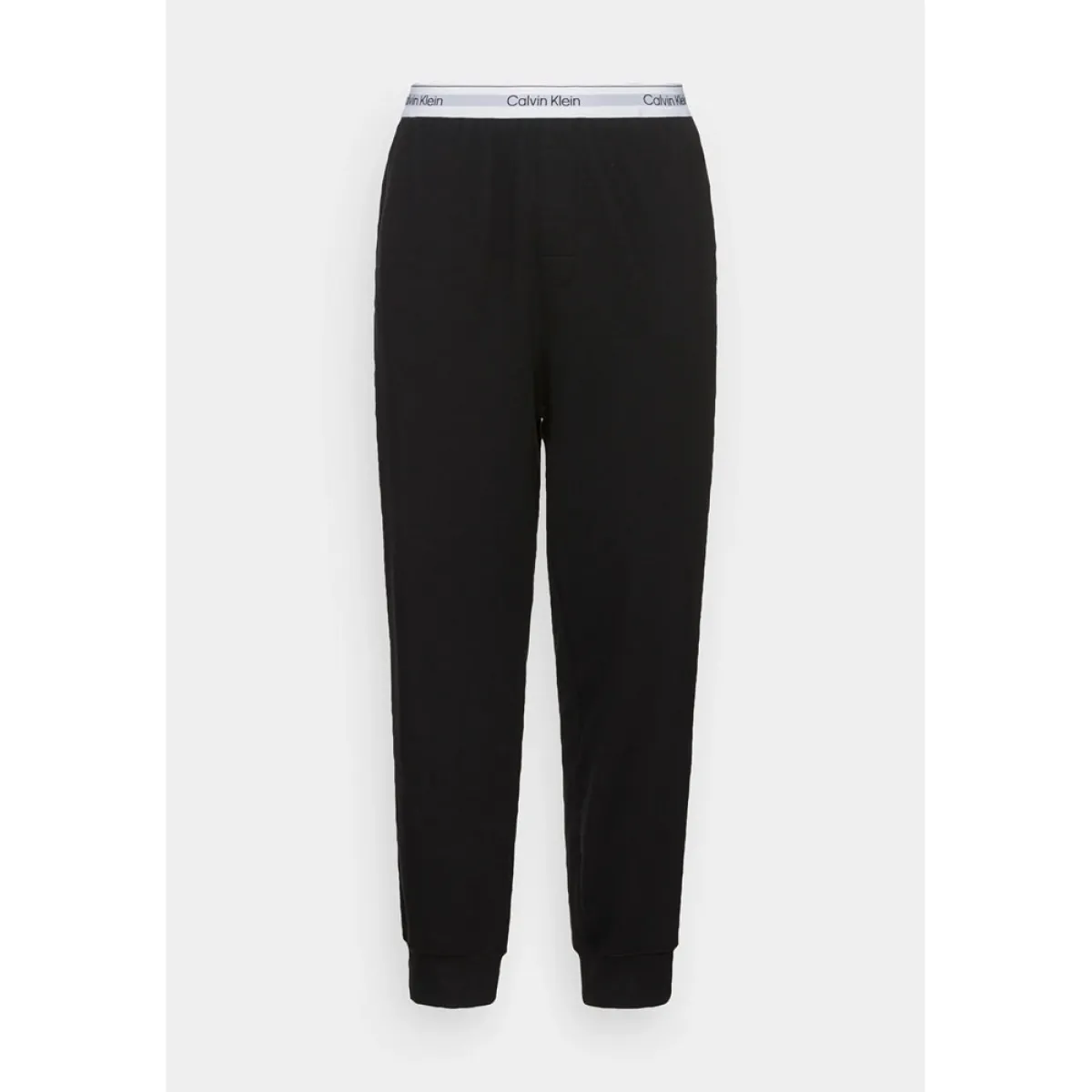 Calvin Klein детско унисекс долнище от памук с маншети, синьо (бежово), 12-14 години