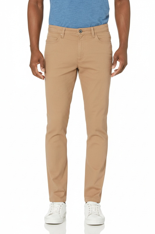 Goodthreads skinny fit чино панталон хаки - преден изглед