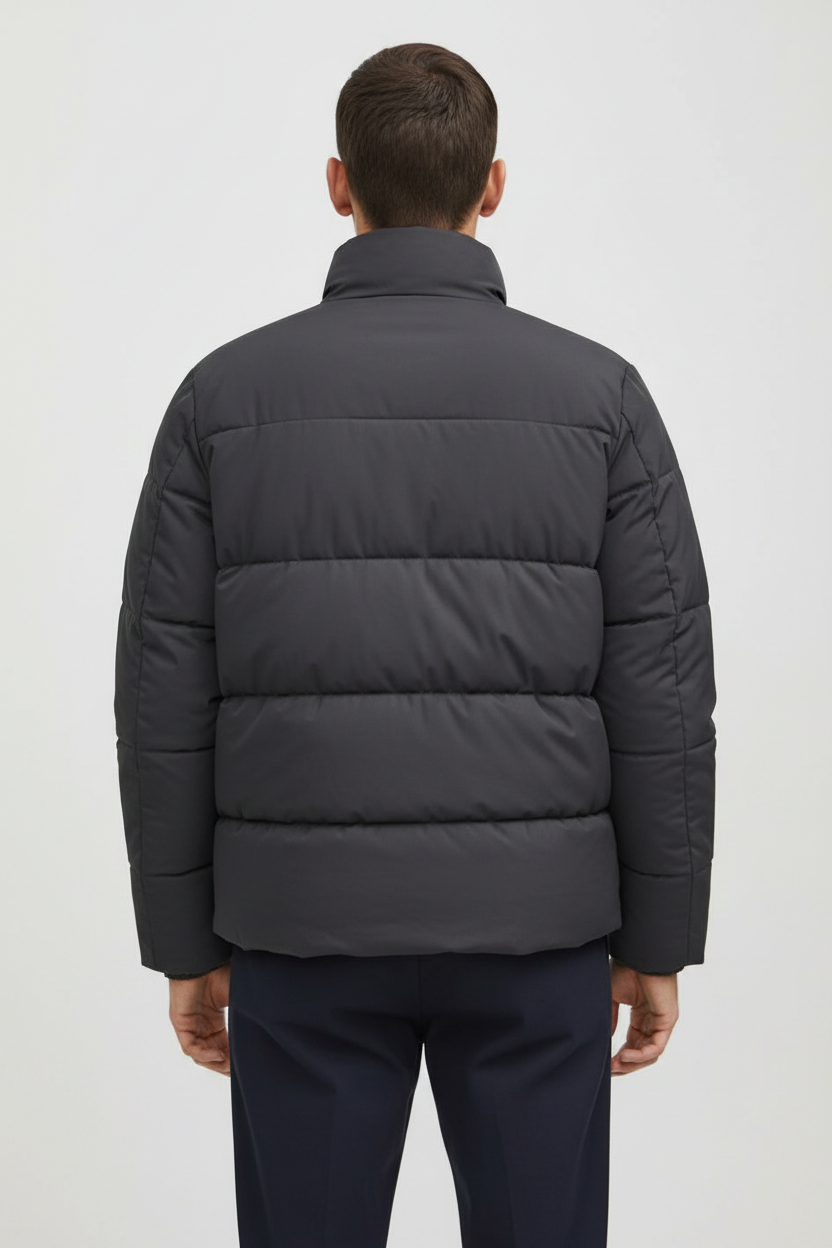 JACK & JONES PLUS JJETOBY Пуфер яке - заден изглед